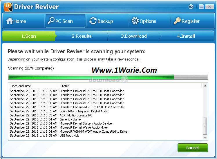 Driver Reviver 5.42.2.10 instaling