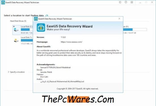 Easyus Data Recovery Wizard Pro 11.8.0 Serial Key